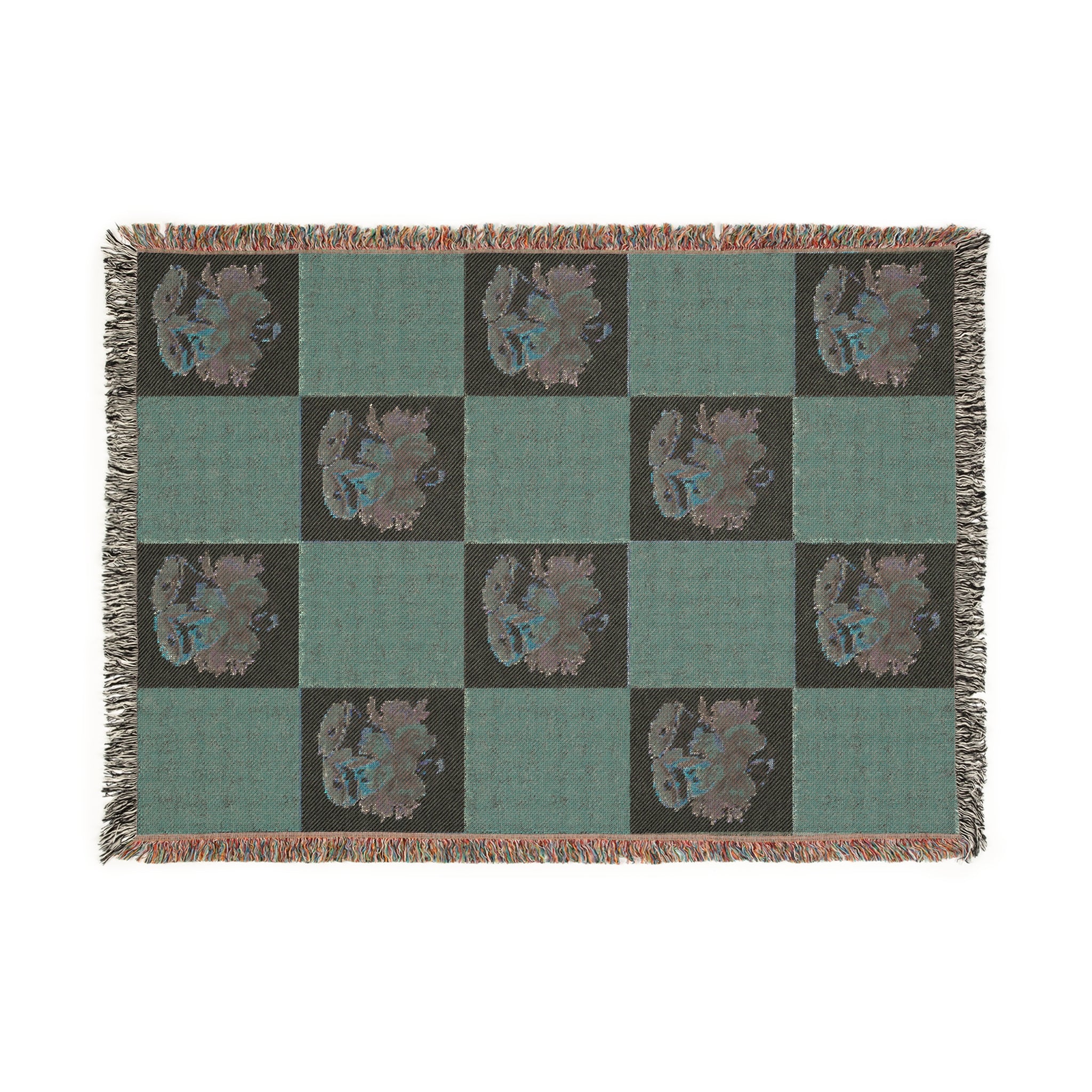 Cozy Woven Christmas Bells Blanket for Home Decor, Christmas Bell Throws, Vintage Christmas Bell Art, Gift for Cozy Nights, Christmas Decor