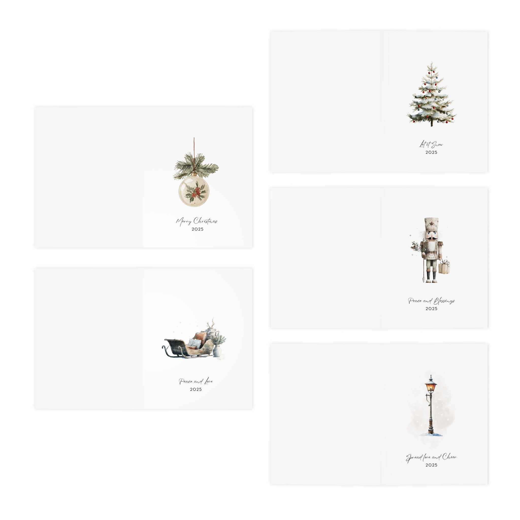 Winter Wonderland Greeting Cards 2 | Holiday Cards, Christmas Greetings, Seasonal Cards, Celebrate in Style, Festive Wishes