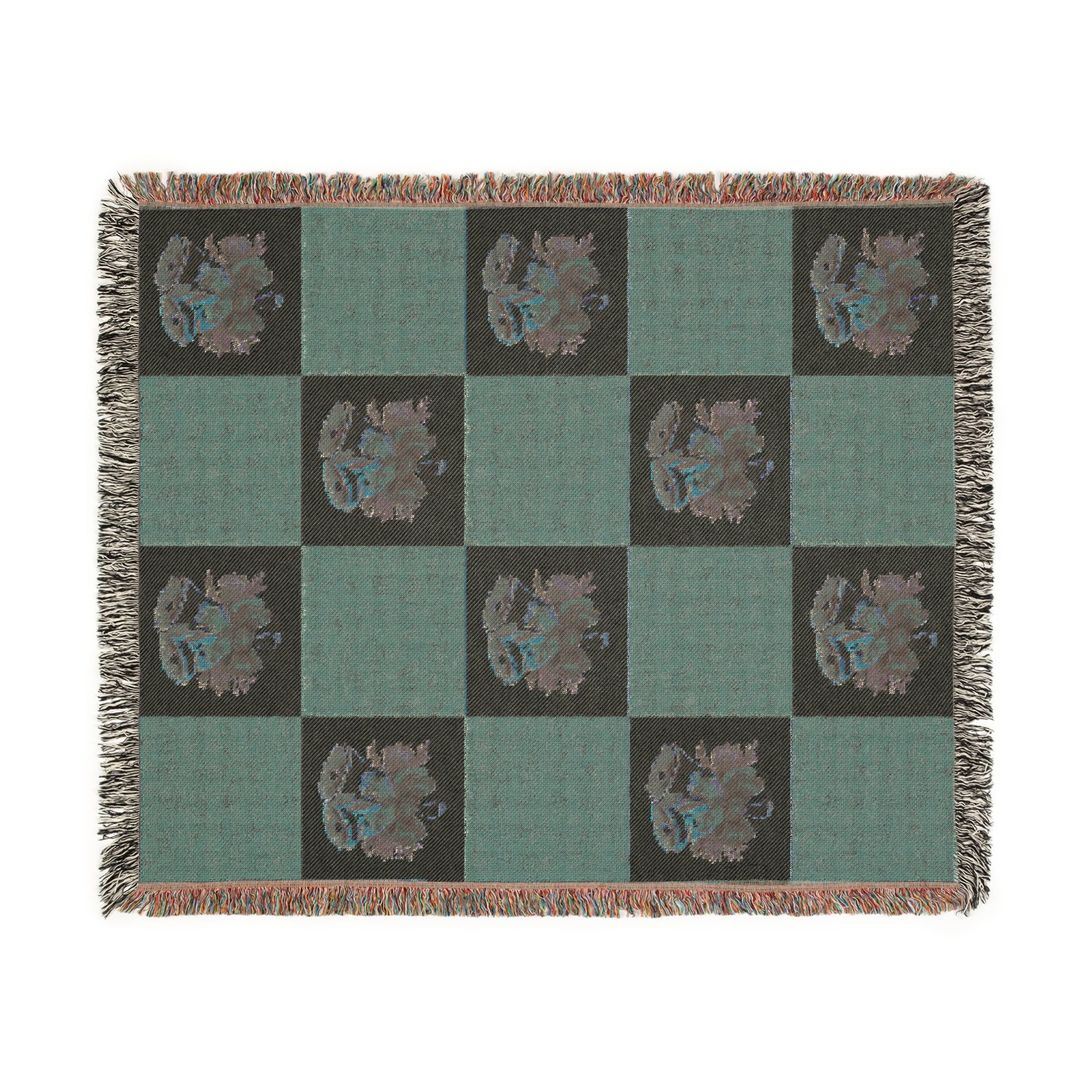 Cozy Woven Christmas Bells Blanket for Home Decor, Christmas Bell Throws, Vintage Christmas Bell Art, Gift for Cozy Nights, Christmas Decor